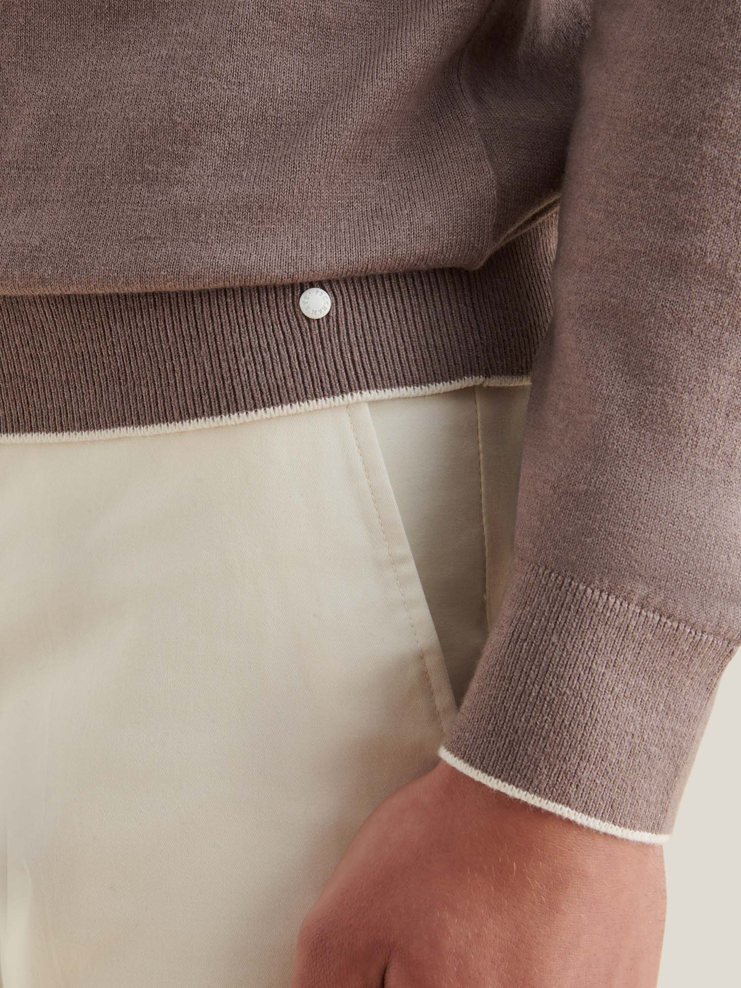 Peckham Rye Knit L/S Iron Polo Shirt